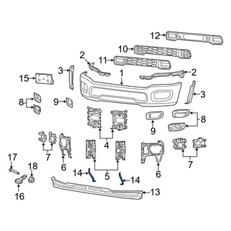 Ram OE - Spoiler Bracket