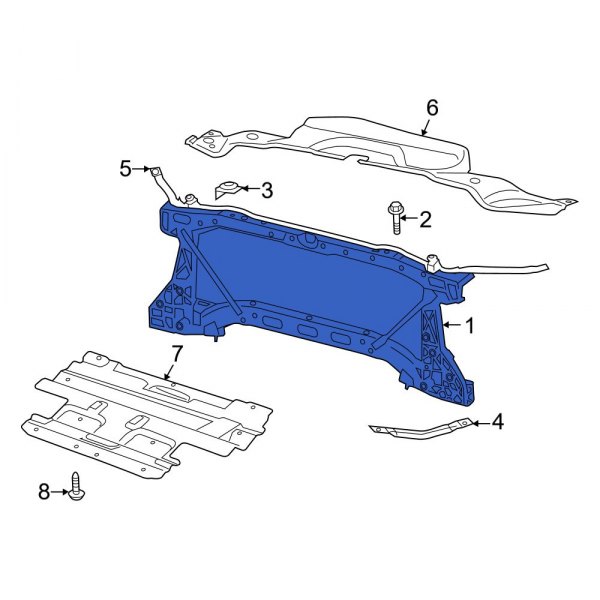 Radiator Support Panel