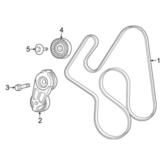 Ram OE - Cooling - Belts & Pulleys (6.4L)