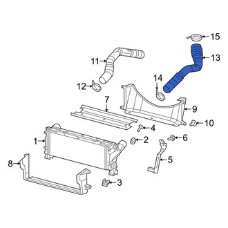Ram OE - Intercooler Pipe