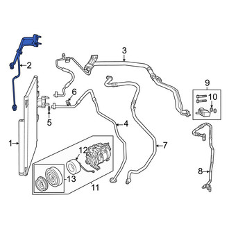 Ram OE - A/C Pipe
