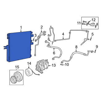 Ram OE - A/C Condenser
