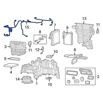 Ram OE - HVAC System Wiring Harness