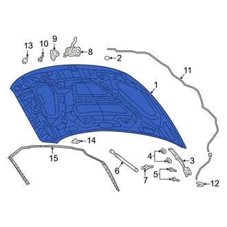 Ram OE - Front Hood Panel