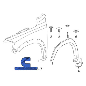 Ram OE - Front Fender Emblem