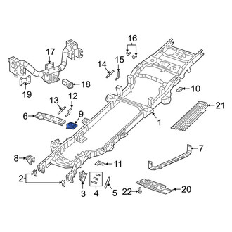 Ram OE - Right Frame Rail Bracket