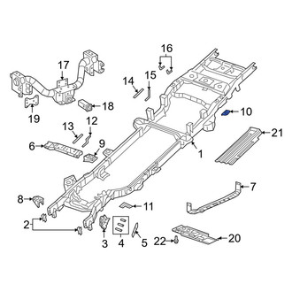 Ram OE - Rear Left Shock Mount Bracket