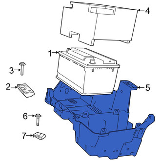 Ram OE - Battery Tray