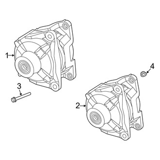 Ram OE - Electrical - Alternator (With Dual Alternators), (6.7L)