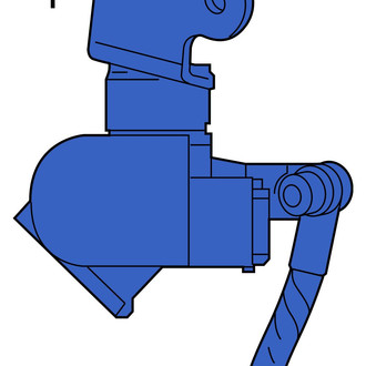 Ram OE - Left Suspension Ride Height Sensor