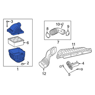 Ram OE - Air Filter and Housing Assembly