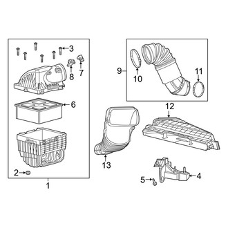 Ram OE - Engine - Air Intake (6.7L)