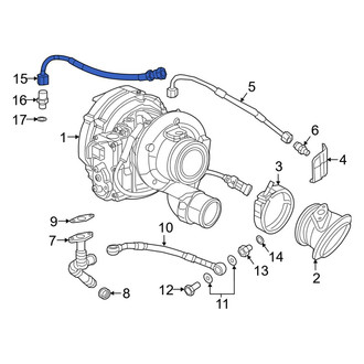 Ram OE - Turbocharger Coolant Line