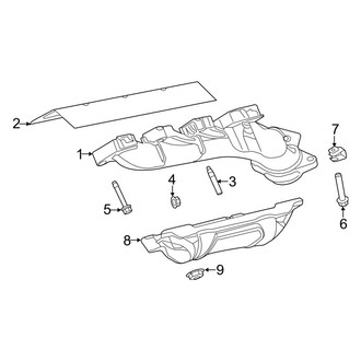 Ram OE - Exhaust System - Manifold (6.4L)