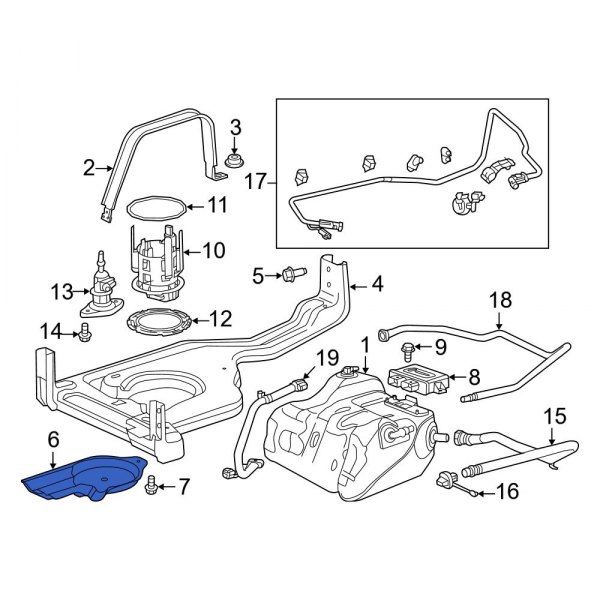 Diesel Exhaust Fluid (DEF) Pump Cover