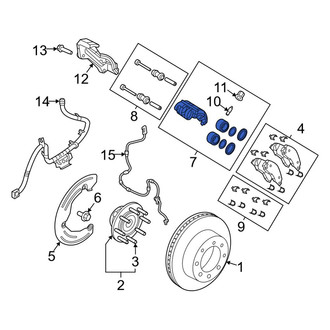 Ram OE - Front Right Disc Brake Caliper