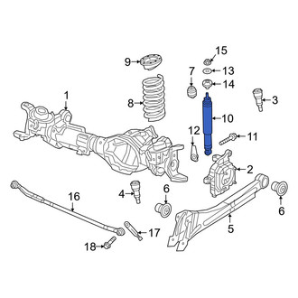 Ram OE - Front Suspension Shock Absorber