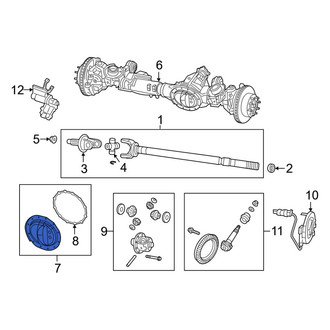 Ram OE - Front Differential Cover