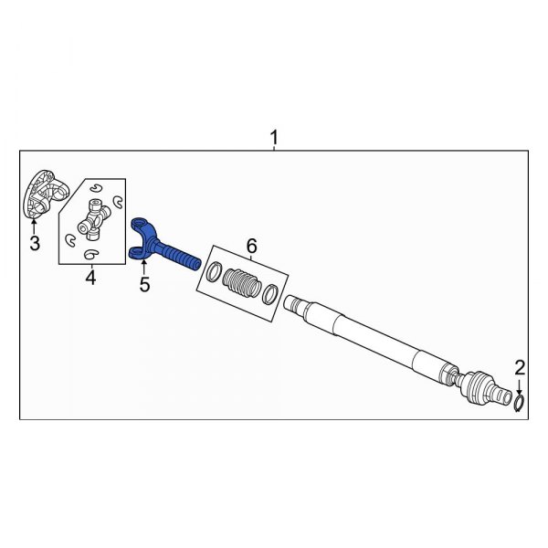 Drive Shaft Slip Yoke