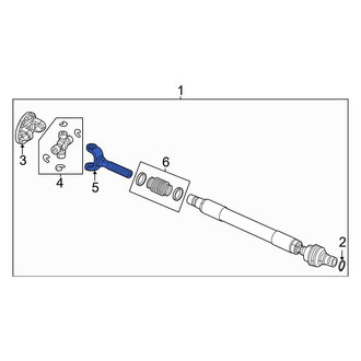 Ram OE - Drive Shaft Slip Yoke
