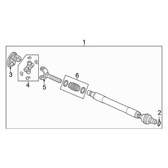 Ram OE - Front Suspension - Drive Shaft
