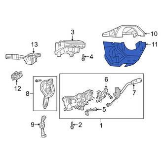 Ram OE - Lower Steering Column Cover