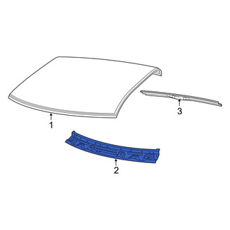 Ram OE - Front Roof Header Panel