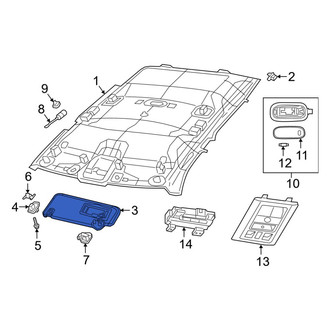 Ram OE - Right Sun Visor