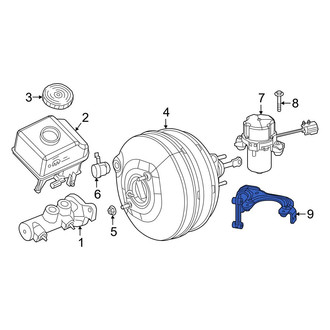 Ram OE - Power Brake Booster Vacuum Pump Bracket
