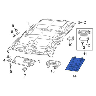 Ram OE - Upper Overhead Console
