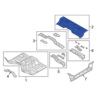 Ram OE - Rear Floor Pan