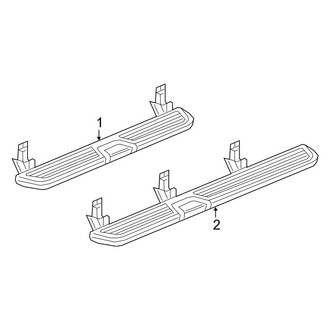 Ram OE - Cab - Running Board (W/O Power), (Big Horn / Laramie / Laramie Longhorn / Limited / Lone Star Mega Cab)