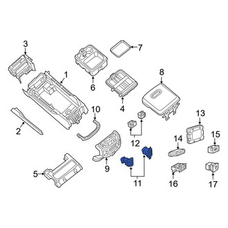 Ram OE - Left Console Air Vent