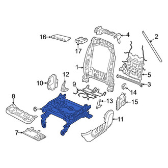 Ram OE - Front Left Seat Track