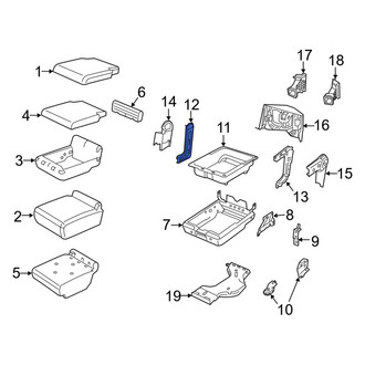 Ram OE - Front Right Seat Hinge