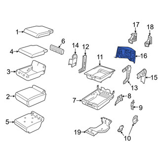 Ram OE - Rear Console Panel