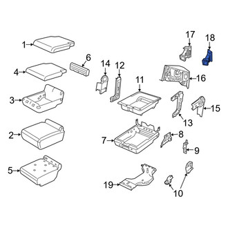 Ram OE - Left Console Air Vent