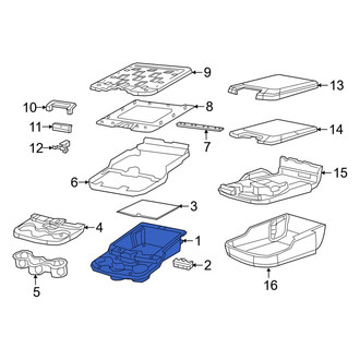 Ram OE - Front Seat Storage Drawer