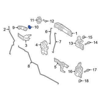 Ram OE - Front Window Crank Handle Cover