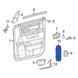 Ram OE - Front Left Door Window Lock-Out Switch