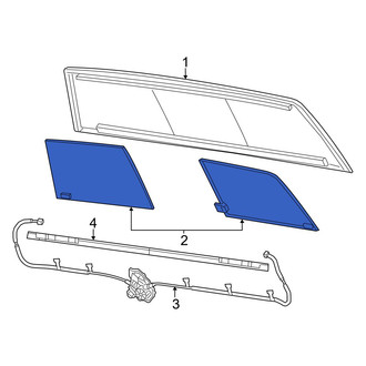 Ram OE - Rear Cab Sliding Glass