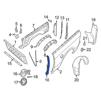 Ram OE - Truck Bed Panel Reinforcement
