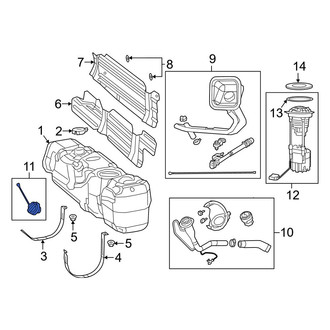 Ram OE - Fuel Tank Filler Neck