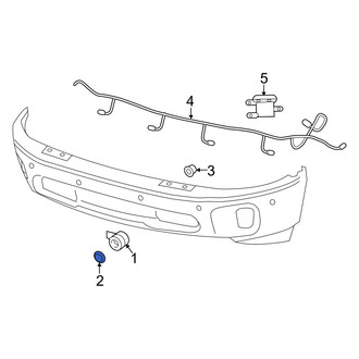 Ram OE - Front Parking Aid Sensor Retaining Ring