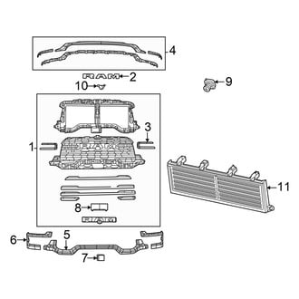 Ram OE - Grille & Components