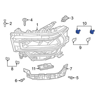 Ram OE - Front Turn Signal Light Socket