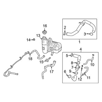Ram OE - Cooling - Hoses & Lines (6.4L)