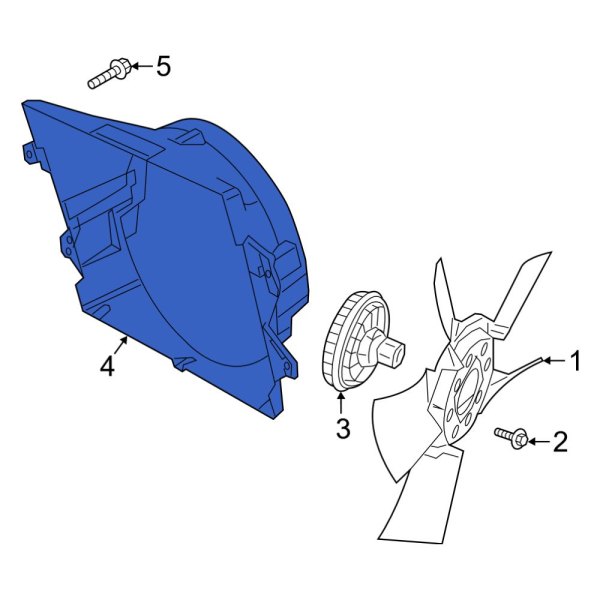 Engine Cooling Fan Shroud