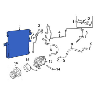 Ram OE - A/C Condenser