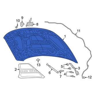 Ram OE - Front Hood Panel